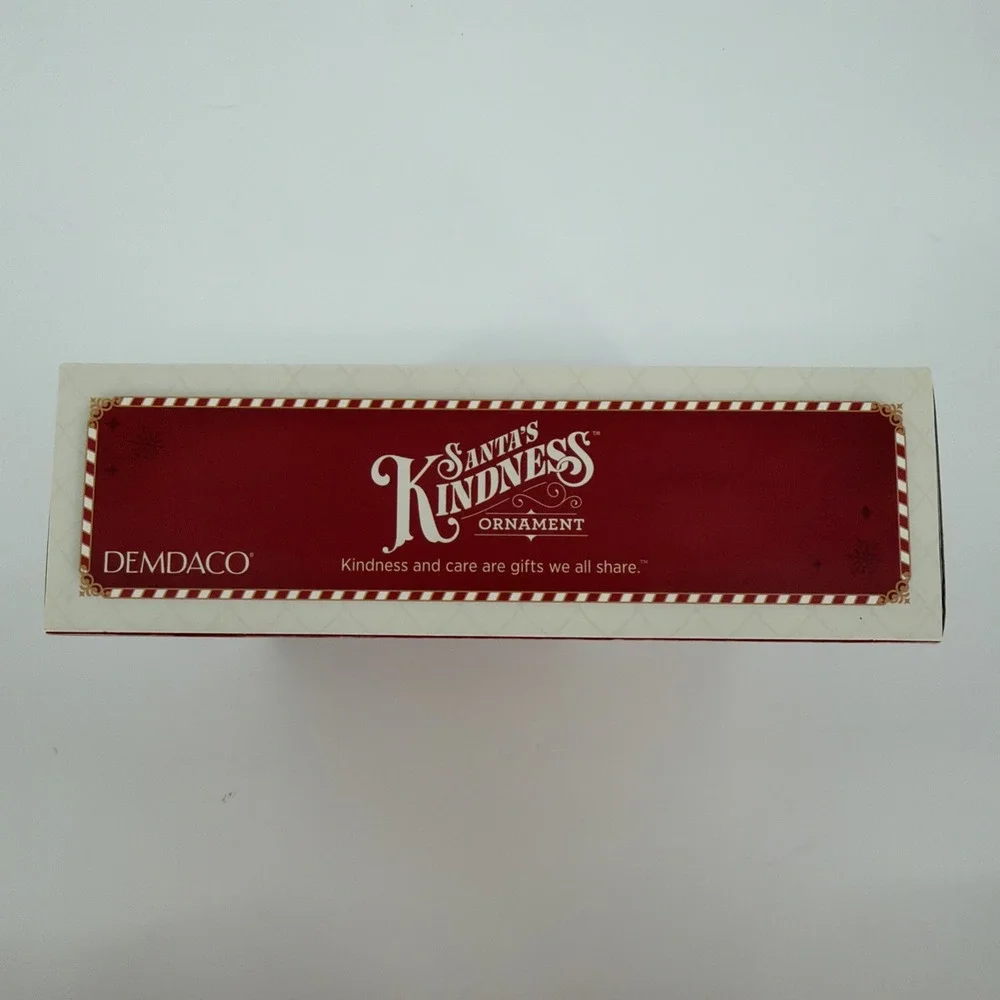 Demdaco Santa's Kindness Interactive Christmas Ornament & Journal NEW
